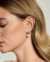 Load image into Gallery viewer, Heart Lab Grown Diamond Flatback Stud by Aurelie Gi — alternate angle
