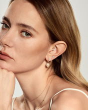 Load image into Gallery viewer, Heart Lab Grown Diamond Flatback Stud by Aurelie Gi — alternate angle
