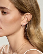 Load image into Gallery viewer, Lab-Grown Diamond Hoop Chain Jacket by Aurelie Gi — detail view
