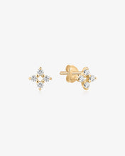 Load image into Gallery viewer, Floral Lab-Grown Diamond Studs by Aurelie Gi
