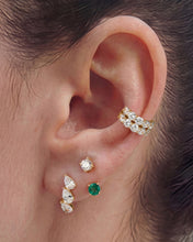Load image into Gallery viewer, Double-Row Pavé Lab-Grown Diamond Ear Cuff by Aurelie Gi — detail view
