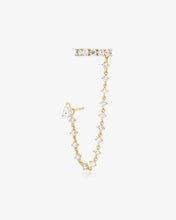 Load image into Gallery viewer, Lab-Grown Diamond Hoop Chain Jacket by Aurelie Gi
