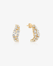 Load image into Gallery viewer, Micro-Stellar Lab-Grown Diamond Hoops by Aurelie Gi
