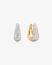 Load image into Gallery viewer, Chunky Pavé Lab-Grown Diamond Hoops by Aurelie Gi
