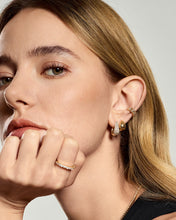 Load image into Gallery viewer, Emerald Lab-Grown Diamond Ear Cuff by Aurelie Gi — on model
