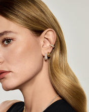 Load image into Gallery viewer, Emerald Lab-Grown Diamond Ear Cuff by Aurelie Gi — detail view
