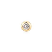 Load image into Gallery viewer, CHANEL | Lab Grown Diamond Threaded Flatback by Aurelie Gi — alternate angle
