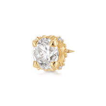 Load image into Gallery viewer, REMY | Lab Grown Diamond Accented Threaded Flatback by Aurelie Gi — alternate angle
