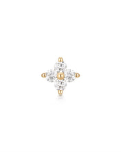 Load image into Gallery viewer, CAPELLA | Mini Pointed Star Threaded Flatback by Aurelie Gi — alternate angle

