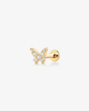 Load image into Gallery viewer, BELLATRIX | Lab Grown Diamond Butterfly Threaded Flatback by Aurelie Gi
