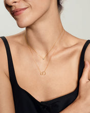 Load image into Gallery viewer, Bezel Solitaire Lab-Grown Diamond Necklace by Aurelie Gi — detail view
