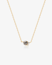 Load image into Gallery viewer, TWILA | Grey Diamond and White Sapphire Necklace by Aurelie Gi
