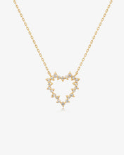 Load image into Gallery viewer, SAYLOR | Lab Grown Diamond Heart Necklace by Aurelie Gi
