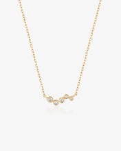 Load image into Gallery viewer, FRANCES | Natural Diamond Wave Necklace by Aurelie Gi

