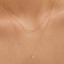 Load image into Gallery viewer, HEATHER | Lab Grown Diamond Bead Necklace by Aurelie Gi — detail view
