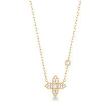 Load image into Gallery viewer, KLOEY | Lab Grown Diamond Clover Necklace
