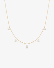 Load image into Gallery viewer, KAYSIA | Dangling Pear Lab Grown Diamonds Necklace by Aurelie Gi

