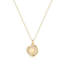 Load image into Gallery viewer, TIRZA | Double Sided Lab Grown Diamond Necklace by Aurelie Gi — alternate angle
