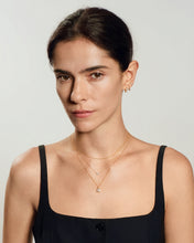 Load image into Gallery viewer, 14K Gold Initial Lab-Grown Diamond Charm by Aurelie Gi — alternate angle
