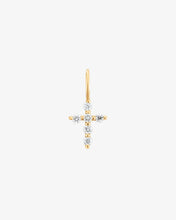 Load image into Gallery viewer, GRACE | Diamond Cross Charm by Aurelie Gi
