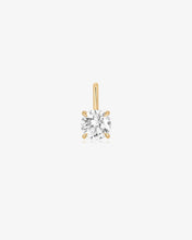 Load image into Gallery viewer, Round Lab Grown Diamond Necklace Charm by Aurelie Gi

