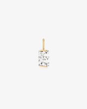 Load image into Gallery viewer, 14K Gold Initial Lab-Grown Diamond Charm by Aurelie Gi — alternate angle
