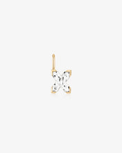Load image into Gallery viewer, 14K Gold Initial Lab-Grown Diamond Charm by Aurelie Gi — alternate angle
