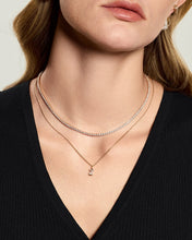 Load image into Gallery viewer, 14K Gold Initial Lab-Grown Diamond Charm by Aurelie Gi — detail view
