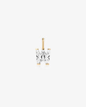Load image into Gallery viewer, 14K Gold Initial Lab-Grown Diamond Charm by Aurelie Gi — alternate angle
