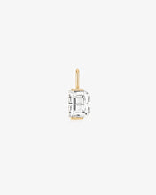 Load image into Gallery viewer, 14K Gold Initial Lab-Grown Diamond Charm by Aurelie Gi — alternate angle
