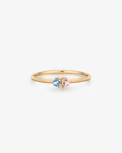 Load image into Gallery viewer, PIXIE | Aquamarine and Morganite Ring by Aurelie Gi
