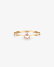 Load image into Gallery viewer, BLOSSOM | Morganite Solitaire Ring by Aurelie Gi
