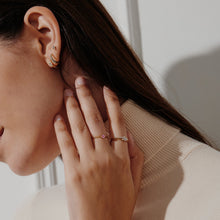 Load image into Gallery viewer, BLOSSOM | Morganite Solitaire Ring by Aurelie Gi — alternate angle
