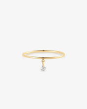 Load image into Gallery viewer, CHEVAL | Single Floating Diamond Ring by Aurelie Gi
