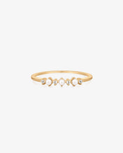 Load image into Gallery viewer, SYLVIA | Pearl and White Sapphire Ring by Aurelie Gi
