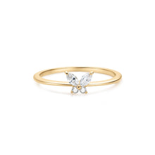 Load image into Gallery viewer, ZORINA | Marquise Lab Grown Diamond Butterfly Ring by Aurelie Gi — alternate angle
