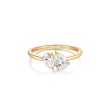 Load image into Gallery viewer, AUBREY | Toi et Moi Pear Lab Grown Diamond Ring
