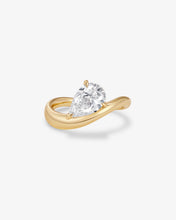 Load image into Gallery viewer, Curved Lab Grown Diamond Figure Balance Ring #7 by Aurelie Gi

