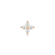 Load image into Gallery viewer, CAPELLA | Mini Pointed Star Threadless Flatback Earring by Aurelie Gi — alternate angle
