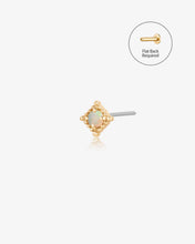 Load image into Gallery viewer, Opal Beaded Threadless End by Aurelie Gi
