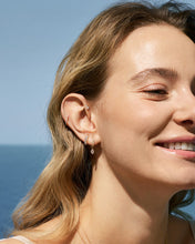 Load image into Gallery viewer, Double Round Lab-Grown Diamond Flatback Stud by Aurelie Gi — alternate angle
