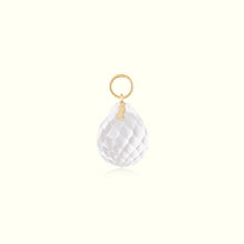 Load image into Gallery viewer, 14K Solid Gold Crystal Charm Necklace for healing by Aurelie Gi — alternate angle
