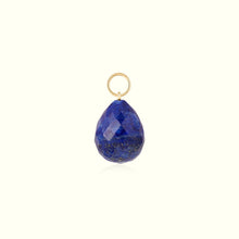 Load image into Gallery viewer, 14K Solid Gold Crystal Charm Necklace for healing by Aurelie Gi — alternate angle
