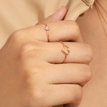 Load image into Gallery viewer, SOPHIE | Pavé Diamond Heart Ring by Aurelie Gi — detail view
