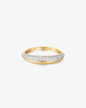 Load image into Gallery viewer, GILEA | Two-Tone Pavé Lab Grown Diamond Ring by Aurelie Gi
