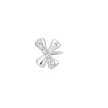 Load image into Gallery viewer, LAVENDER | Lab Grown Diamond X Threaded Flatback by Aurelie Gi — on model
