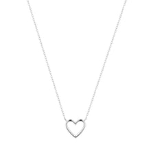 Load image into Gallery viewer, JANE | Open Heart Necklace by Aurelie Gi — alternate angle
