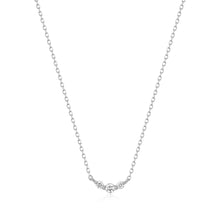 Load image into Gallery viewer, INEZ | Triple Diamond Necklace by Aurelie Gi — alternate angle

