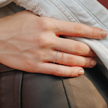 Load image into Gallery viewer, VOGUE | Triple Diamond Band by Aurelie Gi — on model
