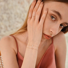 Load image into Gallery viewer, SOPHIE | Pavé Diamond Heart Ring by Aurelie Gi — alternate angle
